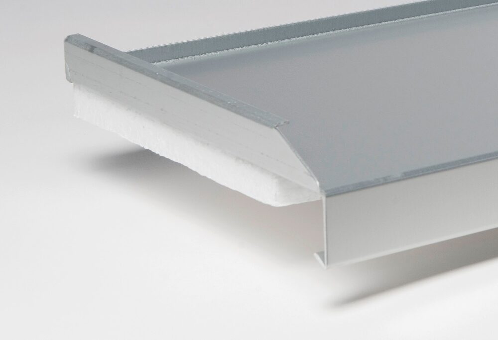 Aluminium-Fensterbank Typ C